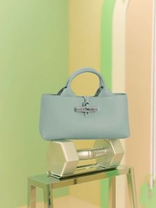 Le Roseau mini cross-body shoulder bag with bamboo buckle fashion womens mobile coin purse