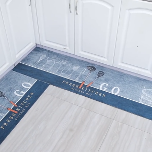 Super Absorbent Diatom Kitchen Mat Floor Mat Anti Slip Waterproof oil-resistant  Kaki Dapur
