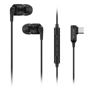 SoundMAGIC E80D Type C Wired Earbuds Digital USB C in Ear Headphones with Microphone HiFi Stereo Audiophile Earphones Noise Isolating in Ear Headphones Comfortable Fit Super
