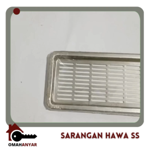 Sarangan Hawa Kotak Stainless SS Angin Lemari Sepatu