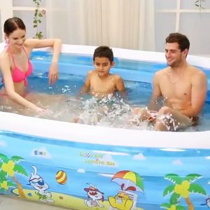 Kolam Renang Tiup Anak: Kolam Renang 2 Meter & Kolam Renang Karet 1.2 Meter