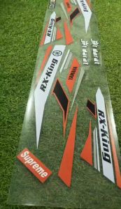 Striping Lis Rx King & Sticker Bahan Bening Transparan Variasi