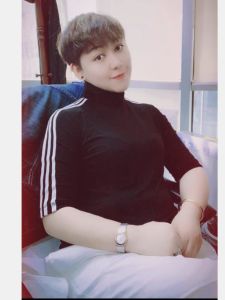 High Neck Midi Sleeve Sporty Base Shirt plus Size Womens Classic Three Stripe Black Slim Fit Top Commute Korean Style