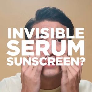 NEW Garnier Super UV Vitamin C Invisible Serum Sunscreen SPF50+ UV Protection Dark Spot Reduction