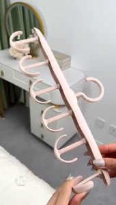 SMF.J109 Hanger 12 Hook Gantungan Dasi Topi Tas Ikat Pinggang Pakaian Dalam