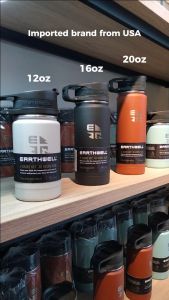 EARTHWELL - 12OZ ( 355ML ) ROASTER LOOP CAP VACUUM BOTTLE /STAINLESS STEEL HIKING & CAMPING BOTTLE /SUITABLE FOR HOT & COLD DRINKS TEA COFFEE JUICE