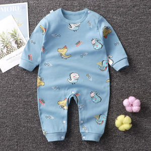 Sonkpuel | Baby Boys Girls Long Sleeve Romper Cotton Spring Autumn Crawling Jumpsuit Sleepwear All Seasons Onesie