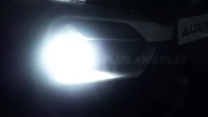 AUXITO 2Pcs H3 LED Bulb Lamp Car Fog Lights Driving Running Lamp Headlight DRL Auto Light 12V 1:1 Mini Design 6500K White Yellow