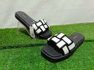 Sandal Wanita Sandal Jelly Slop Wedges Premium Platform Eva Rubber Non Slip Sole Double Strap