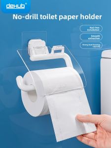 Dehub | Easy-to-Install Wall Mounted Water-resistant Tissue Holder