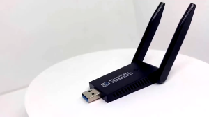 Actual 1300Mbps WiFi Adapter USB WiFi Receiver with Bluetooth Driver-Free Wireless USB Adapter Dual-Band 802.11b/n/g/ac WiFi Adapter 2.4G Network Card WiFi 5G