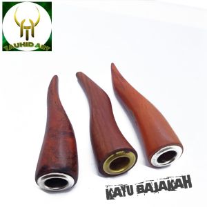 pipa once cangklong varian S 7cm kayu nogosari galih asem setigi Cendana kelor hitam liwung kalimosodo kelor emas bajakah
