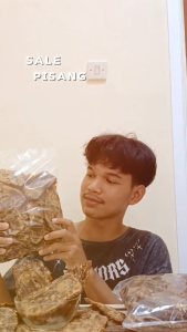 (COD)sale pisang 250gr/500 gr/1kg sale pisang manis pisang sale kering manis Di packing dengan bubble wrap Original Khas BANDUNG