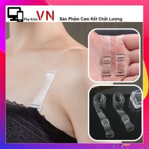 SET 2 Dây Áo Ngực Trong Suốt Có Độ Co Giãn Cao - Dây Áo Lót Trong Suốt Siêu Dai 1 Cặp ( 2 Cái ) Giá Siêu Rẻ