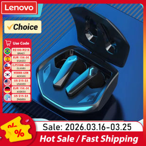 Lenovo | Choice Lenovo GM2 Pro TWS Wireless Headphones Earphone Bluetooth-compatible 5.4 Waterproof Sport Headset with Mic Long Endurance