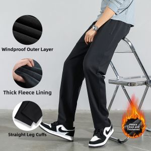 Warm Winter Straight Trousers