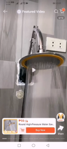 ♔HAKIS SHOP❣Round High-Pressure Water Saving Shower Heads 360 Swivel