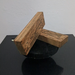 Tiger-striped Cocobolo DIY Wood Carving 150x50x20mm DIY Handle Scale Figurines Whittle Whittling Wood Blank Turning