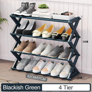 4-layer modern simple assembly shoe rack dustproof shoe rack indoor and outdoor shoe rack simple multi-layer shoe rack high cost-effectiveness shoe rack时尚简约鞋架