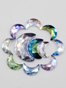 Schwarzwald 2037 Lunar Eclipse Mobile Phone Drill Material Kit Flat Bottom Nail Drill Jewelry DIY Accessories Austrian Crystal