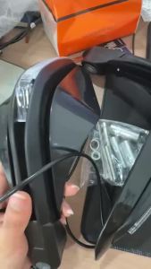 Motorcycle LED Light Hand Guards Handguard For Most 15mm Diameter Handlebar ATV Dirt Bike and Other Models YAMAHA APRILIA PEGASO