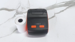 Printer Thermal Bluetooth mini printer portabel buat hp printer resi paket 58mm (Bisa Cetak Resi Nota Struk Penjualan) Gratis 3 Rol Kertas
