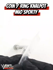 Coin Knalpot Ring Knalpot Mio Sporty 1 Set Baut Bahan Full Alumunium High Quality