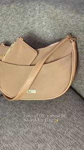 Phillipe Jourdan Enolla Tas Selempang Wanita Mocca (Nylon)