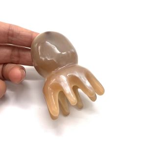 Cute Small Octopus Massage Comb Horn Comb Cleaning Care Scraping Head Treatment Washing Dredging Meridian Beauty Salon Comb