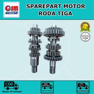 GSM Gigi rasio 200cc (GS 65B) sparepart motor roda tiga