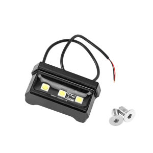 1Pcs Motocross Motorcycle License Plate Bracket LED Light Moto Mini Decorative Lamp Enduro For Yamaha MT-07/FZ-07
