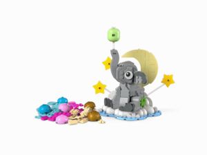 LEGO Iconic 40814 Baby Elephant in the Sky (402 Pieces)