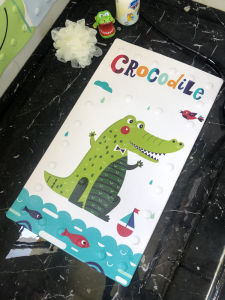 Bathroom Anti-Slip Mat Cartoon Childrens Bathing Pregnant Women Suction Floor Mat Toilet Anti-Fall Home Use Foot Pad