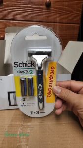 Dao Cạo Râu Schick Exacta 2 Chính Hãng – Cạo Sạch Êm Da