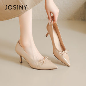 Josiny | Nude New High Heels Shoes for Office