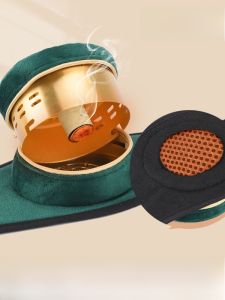 Portable Hollow Carved Moxibustion Box Personal Moxa Stick Holder Home Use Whole Body Steam Inhaler No Smoke Moxibustion Device