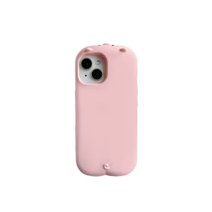 Korean 3D Cute Cartoon Lie Prone Pink Pig Phone Case for iPhone 16 15 14 13 12 Pro Max Soft Silicone Shockproof Protective Cover