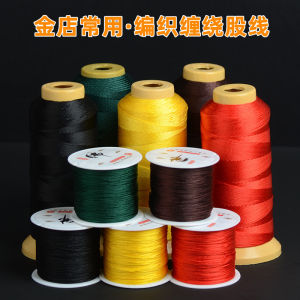 Red Rope Woven Hand Ring DIY Braided Cord Wrapping Jewelry Accessories  out ly Made Online Exclusive New Fashion