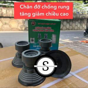 Bộ 4 chân đế chống rung chân đỡ đa năng chống rung lắc máy giặt đời mới chân đỡ đa năng máy giặt tủ lạnh