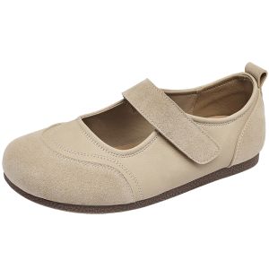 Agsdon l Soft Sole Pregnancy Friendly Low Cut Mary Jane Shoes