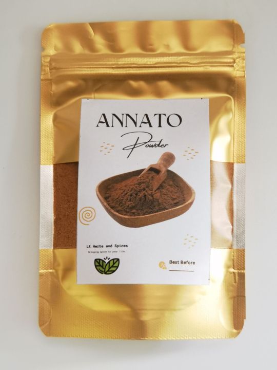 Annato Powder by LK Herbs and Spices (50g) | Lazada PH