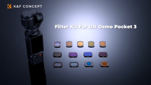 K&F CONCEPT Silicone Mount for DJI Osmo Pocket 3 Non-Slip Desktop Lightweight and Compact
