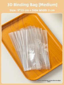 MEIDI | Dust-proof Transparent Reinforced Individual Packing Resealable Storage Bag