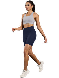 Womens Super Soft Biker Shorts High Stretchy No See Through Workout Running Yoga Athletic 6"Inseam Push Up Gym Fitness Pants