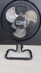 พัดลมตั้งโต๊ะขายูนิต 10 นิ้ว  รุ่น T-101 WEHUG สีดำ (ราคา/1ตัว)(INT.)