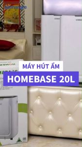 Máy hút ẩm Homebase 20L công suất 420W hàng chính hãng bảo hành 24 tháng