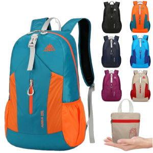 Outdoor lightweight backpack foldable hiking bag cycling and running backpack mens and womens travel backpack