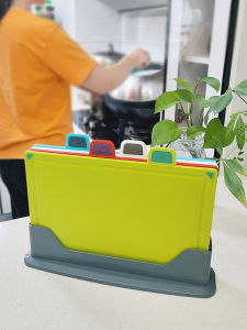 ชุดโต๊ะหินหัตถกรรม PP ระดับอาหารสำหรับเด็ก โต๊ะหินหัตถกรรม PP ขนาดใหญ่ ป้องกันแบคทีเรีย ป้องกันรา สำหรับใช้ในครัว