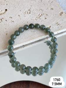 Green Rutilated Quartz Bracelet (Normal Quality)