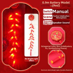 BEAUTY IN THE LIGHT | Electronic Firework Decorations No Plug-in